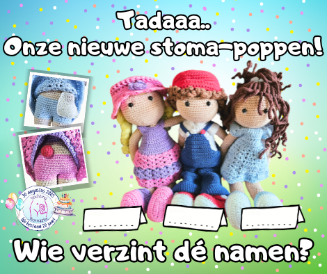 Namenwedstrijd stoma-poppen