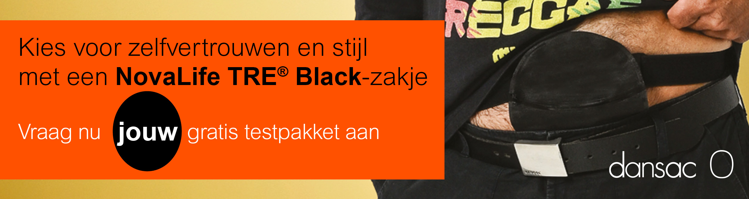 Dansac - Kies voor zelfvertrouwen en stijl met een Novalife TRE Black-zakje